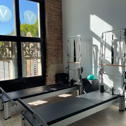 Cintas de andar en sala de pilates